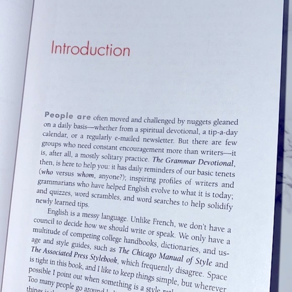 The Grammar Devotional book by Mindy Fogarty - Picture 5 of 6